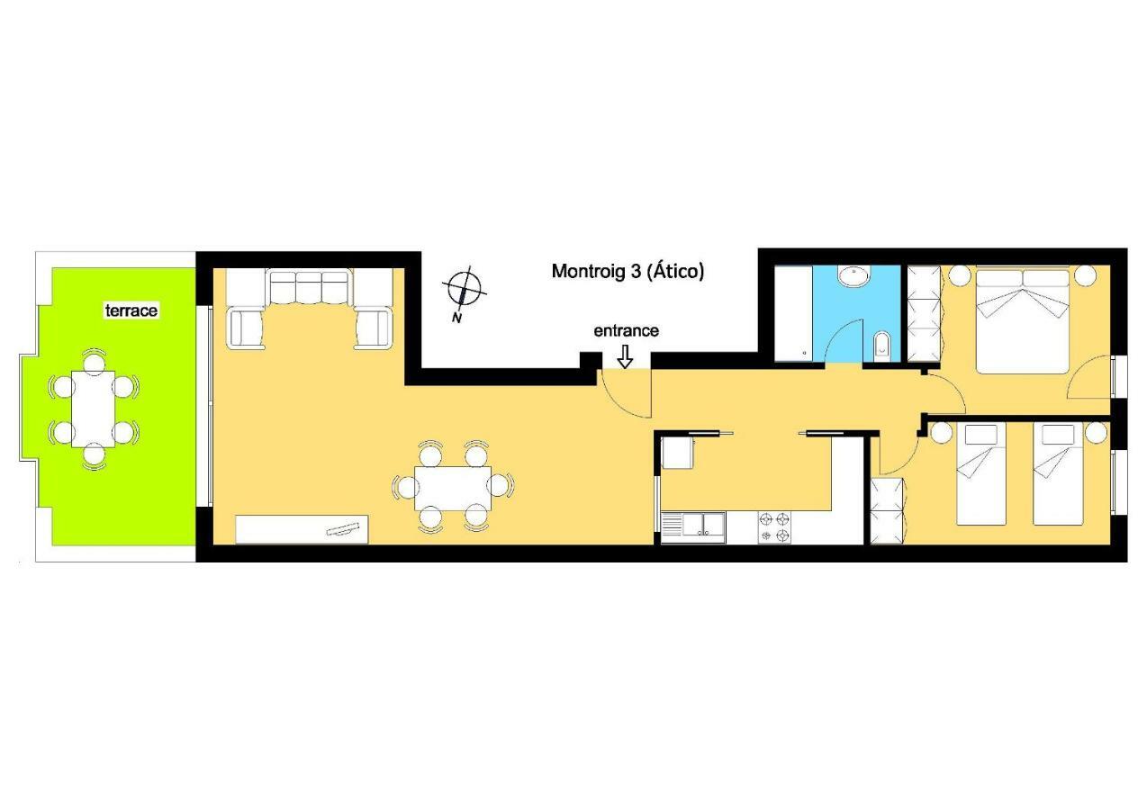 Apartamento Montroig 3 Atico Sitges Ngoại thất bức ảnh
